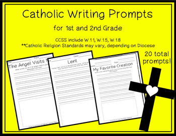 Preview of Catholic Writing Prompts