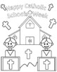 Catholic schools Week coloring pages! by Rosa Restituyo | TPT