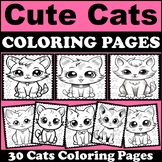 Cats Coloring Pages - Fun Cats Animals Activities