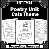 Cats Poetry Unit Writing Poems Reading Comprehension Quest
