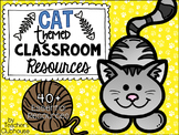 Cat Classroom Decor | Cat Theme