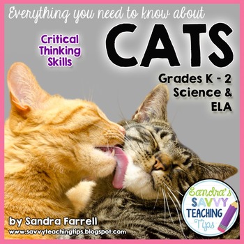 Preview of Cats - a Science Based Critical Thinking Unit for Primary