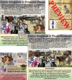 Cattle Kingdom & Texas Frontier 4th Grade SS TEKS 4.4 B-D