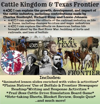 Preview of Cattle Kingdom & Texas Frontier Pt. II