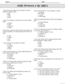 Cattle Movement Of The 1800s And Cowboys Assessment By Bow Tie Guy And Wife