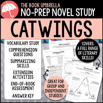 Preview of Catwings Novel Study