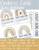 Caught Being Kind | Kindness Cards | Boho Rainbow Decor