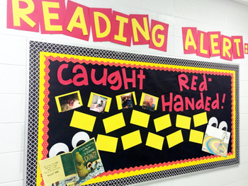 Caught Red-Handed Reading Freebie by Katie King Things | TPT