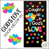 Caught Up In God's Love Classroom Door Decor Kit/Christian