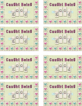 Caught You Being Good Punch Cards – Happiness is Homemade