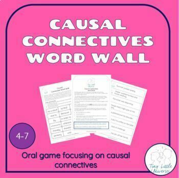 Preview of Causal Conjunctions NO PREP Sentence Combining Game and Bulletin Board Cards