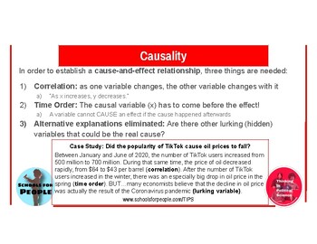 Preview of Causality (cause-and-effect) poster
