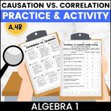 Causation vs. Correlation Practice and Riddle Activity - TEK A.4B