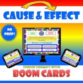 Preview of Cause & Effect: Boom Cards