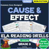 Cause & Effect in Informational Texts Reading Comprehensio