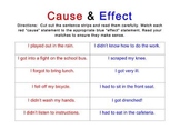 Cause & Effect Sentence Sort
