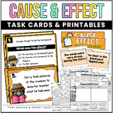 Cause & Effect Task Cards & Activities