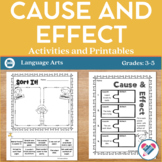 Cause and Effect Activities, Posters, and Printables