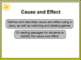 Cause and Effect 1st - 2nd Grade PowerPoint Lesson