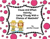 Cause and Effect Activity | Cloudy With a Chance of Meatballs