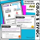 Cause and Effect Anchor Chart ⭐ Cause and Effect Task Card