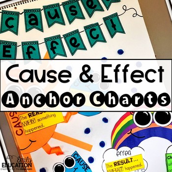 Cause And Effect Anchor Chart 1st Grade