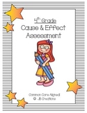 Cause and Effect Assessment 4th Grade Common Core
