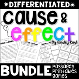 Cause and Effect {BUNDLE} Stories + Worksheets -  Differen