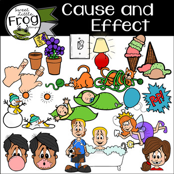 Preview of Cause and Effect Clip Art