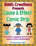 Cause and Effect Comic Strip Activity (Common Core)