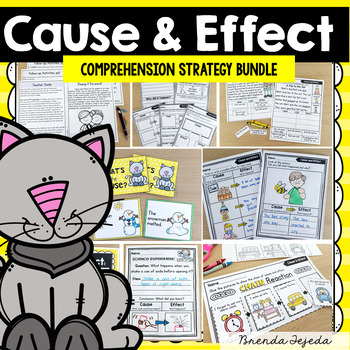 Preview of Cause and Effect: Comprehension Strategy PowerPoint and Activities
