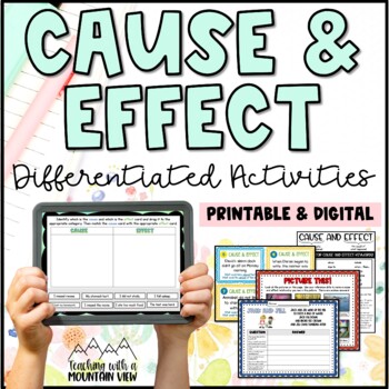 Preview of Cause and Effect Activities