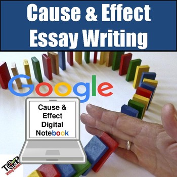 Preview of Distance Learning Cause and Effect Essay Writing Google Classroom