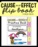 Cause and Effect Flip Book Practice