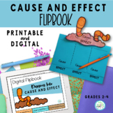 Cause and Effect Flipbook Reading Comprehension Activity