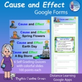Cause and Effect - Google Slides & Forms Bundle - Distance