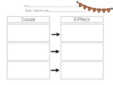 Cause and Effect Graphic Organizer