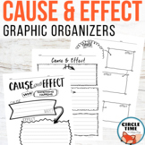 Cause & Effect Graphic Organizers, Reading Comprehension W