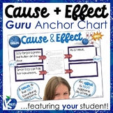 Cause and Effect Guru Anchor Chart and Lesson