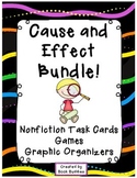 Cause and Effect Task Cards and Games Bundle