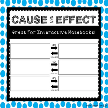 Preview of Cause and Effect Interactive Notebook