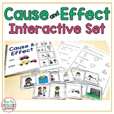Cause and Effect Interactive Set - Adapted Book - Task Car