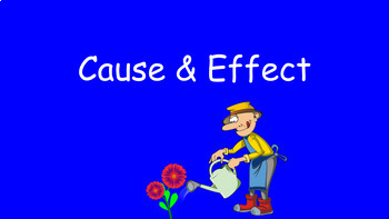 Preview of Cause and Effect Introduction with Practice Examples