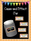 Cause and Effect Jar for Workstations and Centers