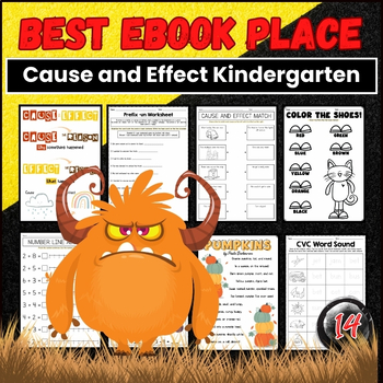 Preview of Cause and Effect Kindergarten Worksheets