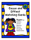 Cause and Effect Matching Cards 3.RI.8