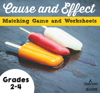 Preview of Cause and Effect Worksheets and Activities