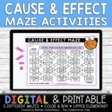 Cause and Effect Maze Activities | Distance Learning