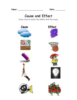 Cause And Effect Packet By Resources By Jess 