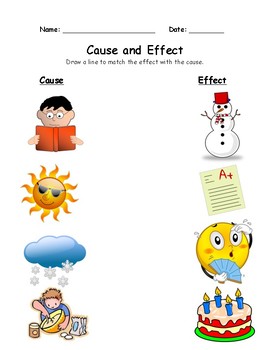 Cause and Effect Packet by Resources by Jess | TPT